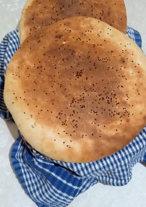 صورة لوصفة خبز الكوشة