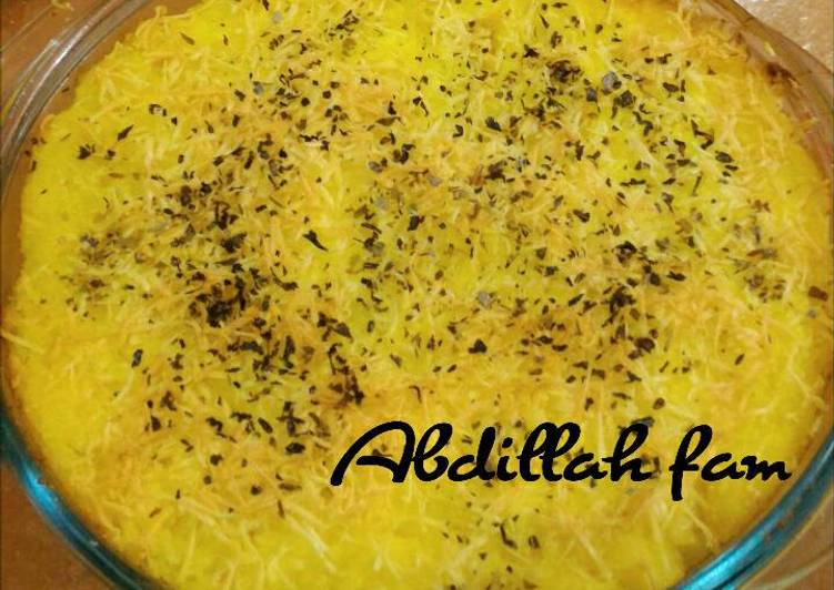 Cheezy Shepherd pie ala Abdillah fam