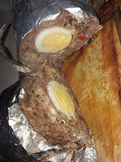 Una foto de Pan de carne relleno