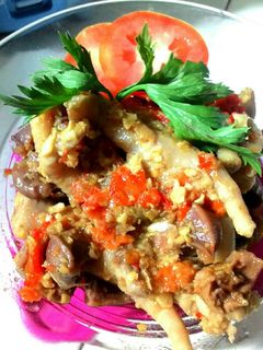 Foto resep Ceker Mercon Pedas Campur Ampela