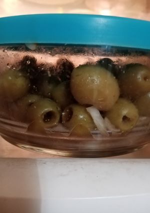عکسی از دستور زيتون پرورده