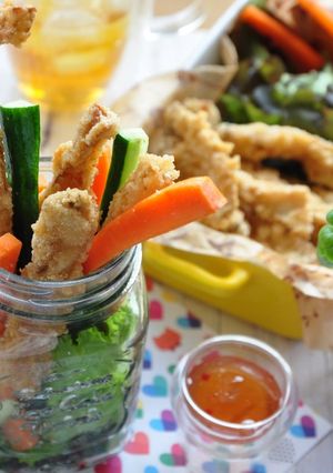 梅香杏鮑菇沙拉棒 的食譜成品照片