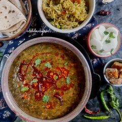 A picture of Dal Palak.