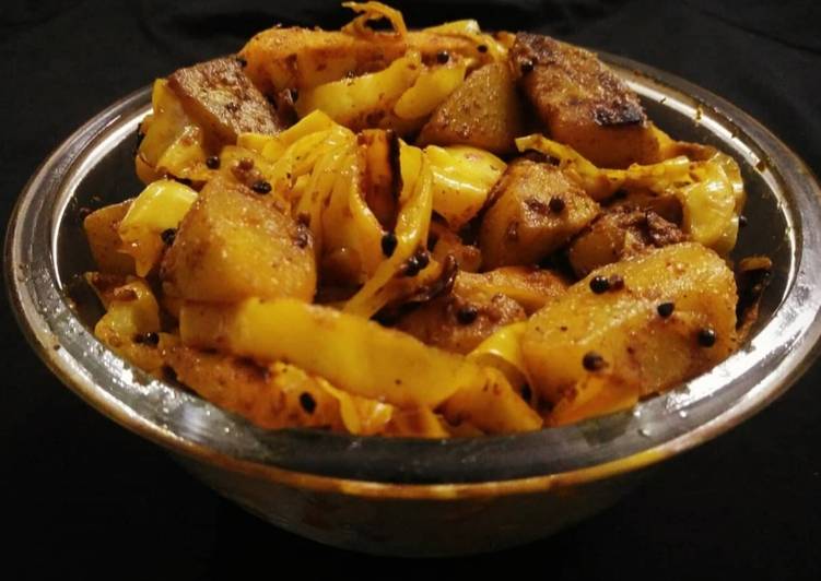 Recipe: Tasty Squash &amp; Cabbage Sabzi