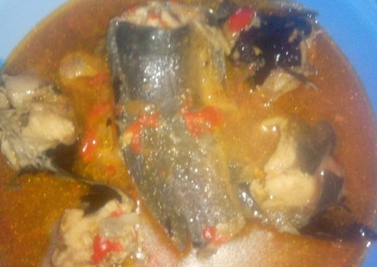 Fish pepper soup