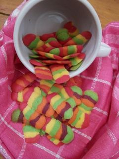 Foto resep Lidah kucing rainbow