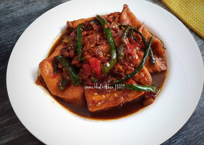 Resep Tahu Masak Kecap Tauco Oleh Ummu Khal Kitchen Cookpad