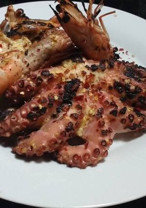 Una foto de Pulpo a Las Brasas