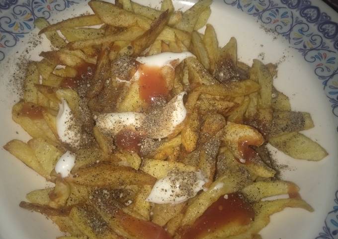 Recipe of Super Quick Homemade MasaLa French Fries 🍟