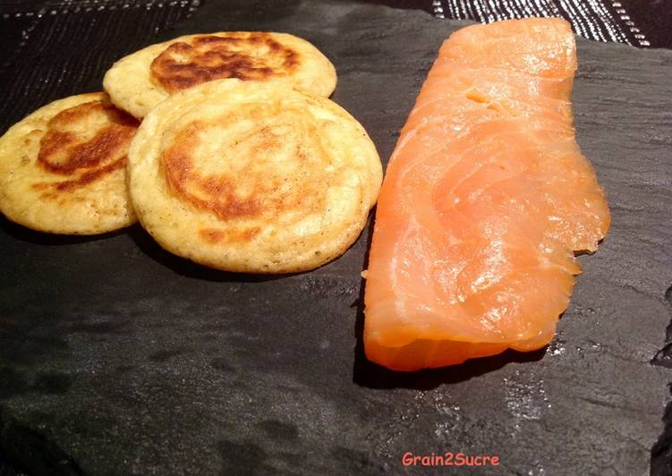 A révélé le secret de la recette Blinis Délicieux garanti