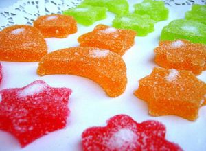 Una foto de Gomitas de gelatina