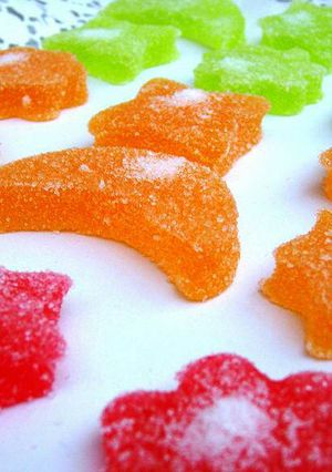 Una foto de Gomitas de gelatina