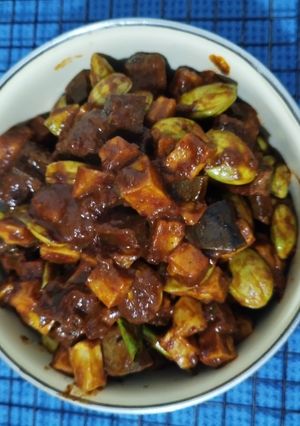 Foto resep Sambal hati kentang petai