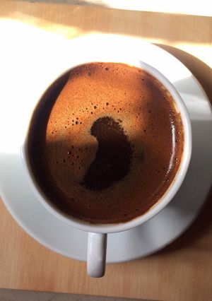 صورة لوصفة قهوة تركيه بالكاكاو(وسط)