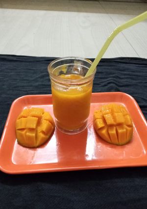 મેંગો જુયસ (mango juice recipe in Gujarati) રેસીપી મુખ્ય ફોટો