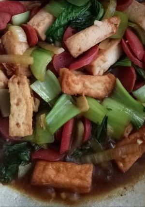 Foto resep Oseng Sawi Kecap #2