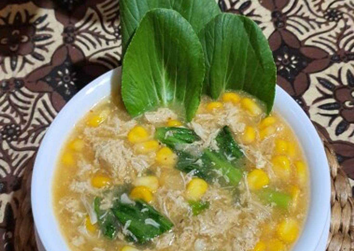 Resep Sup Jagung Pokcoy Rajungan Anti Gagal