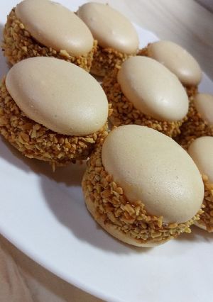 Une photo de Macaron artificielle