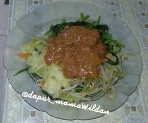 Siap Saji Pecel sayur sambel kacang Paling Enak