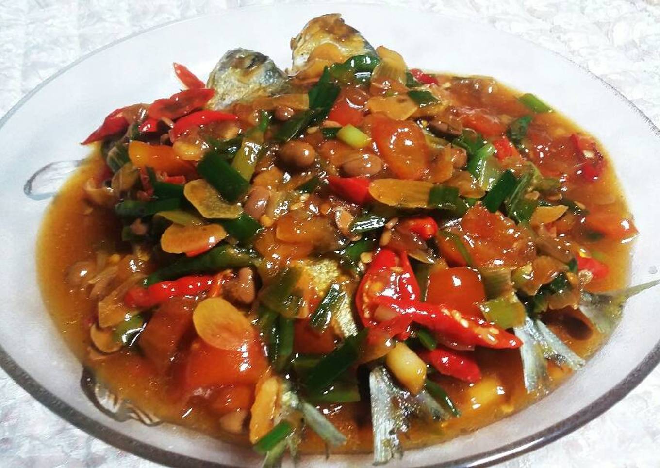 Kembung Rebus Masak Tauco