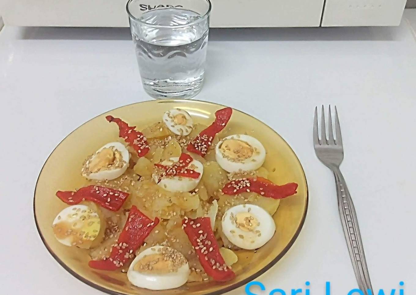 Ensalada sencilla de verano (6 ingredientes)