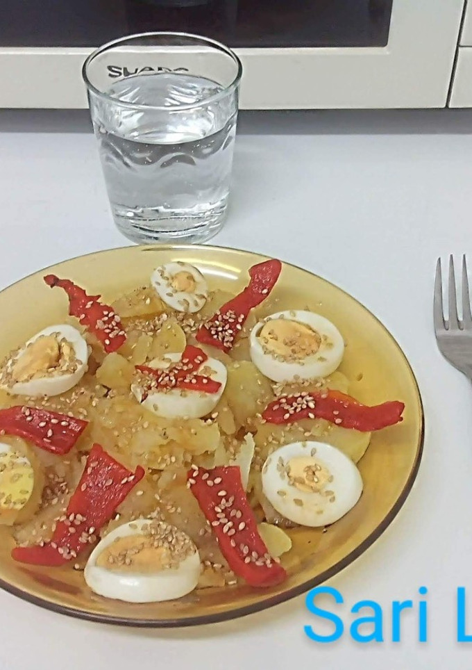 Una foto de Ensalada sencilla de verano (6 ingredientes)