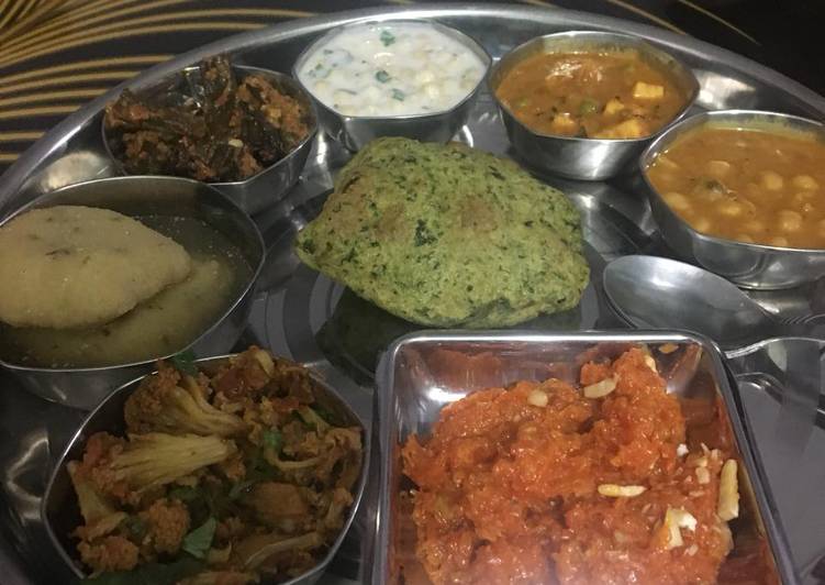 Recipe of Ultimate Lunch thali