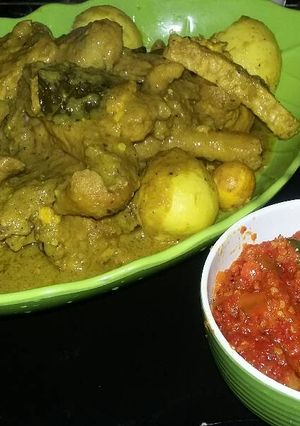 Foto resep Opor ayam kuning