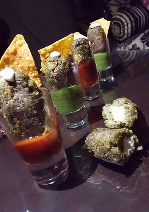 A picture of Haryani paneer sticks.