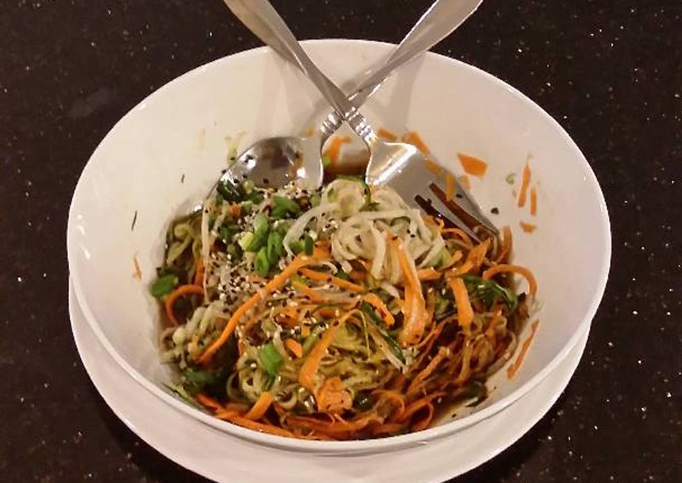 Asian Vegetable "Noodle" Salad