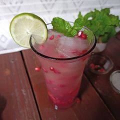 A picture of Pomegranate Mojito.