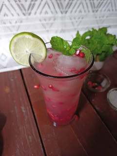 A picture of Pomegranate Mojito.
