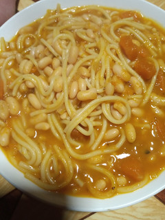 Una foto de Porotos cremosos con rienda