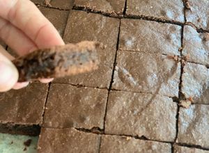 Una foto de Brownies sin azúcar ni harina espectaculares