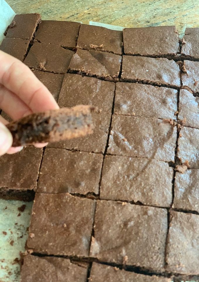 Una foto de Brownies sin azúcar ni harina espectaculares
