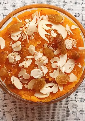 A picture of Sweet Papaya Halva.