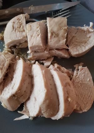 Foto resep Ayam Hainan (rebus tanpa kulit)