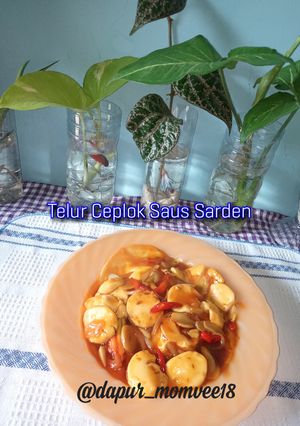 Foto resep Telur Ceplok Saus Sarden