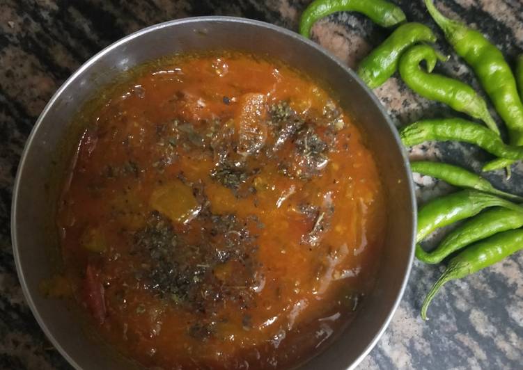 Easiest Way to Make Speedy Onion-Tomato Chutney