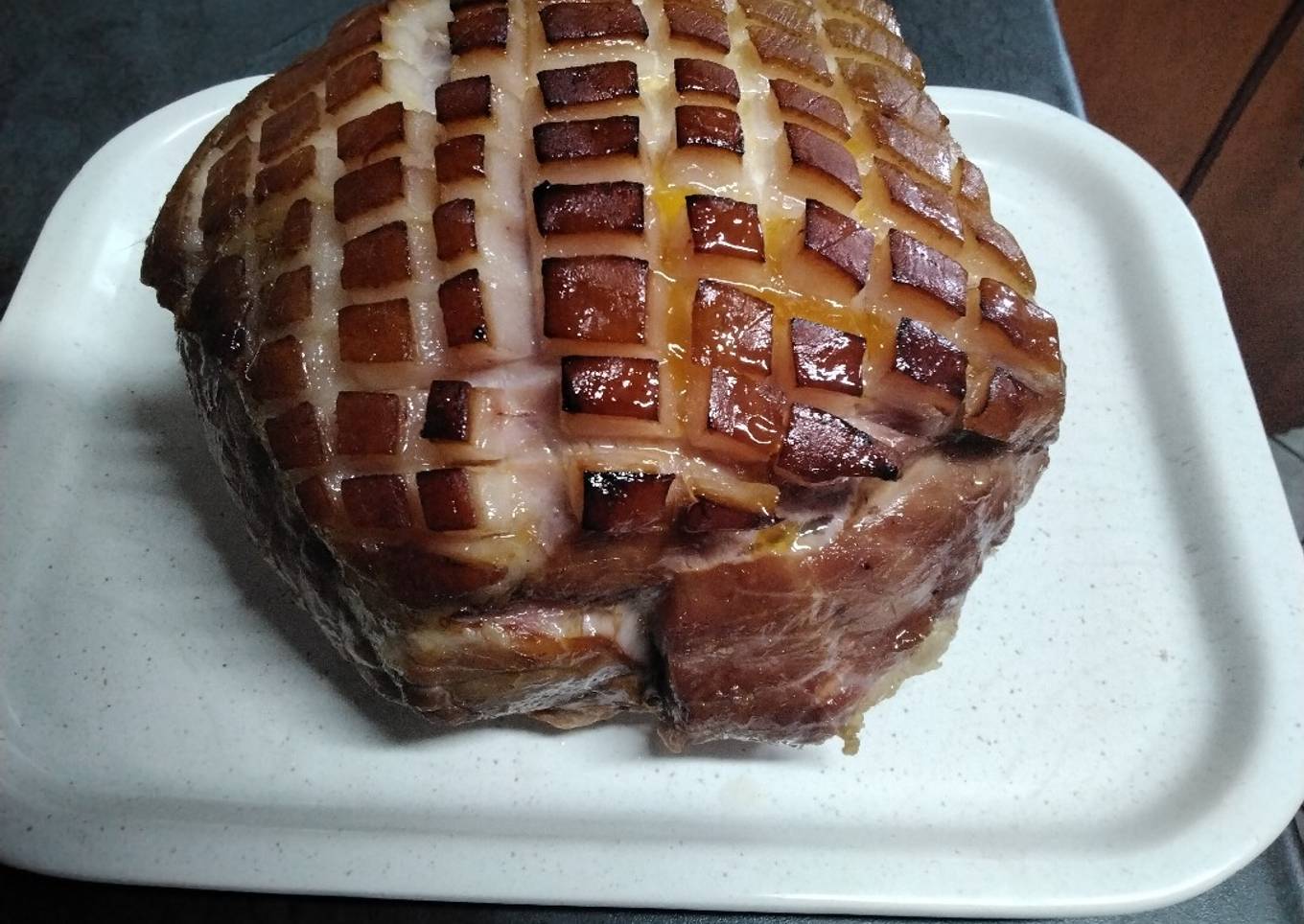 Apricot & Apple Glazed Gammon