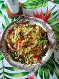 Cous cous totani e verdure