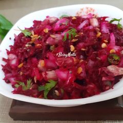 A picture of Beetroot Koshimbir.