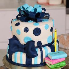 A picture of Birthday Cake.