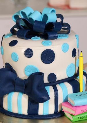 A picture of Birthday Cake.
