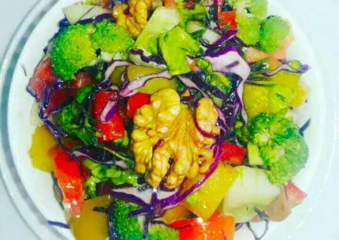 Easiest Way to Make Perfect Rainbow salad