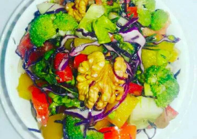 Recipe of Quick Rainbow salad