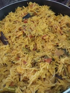 இறால் பிரியாணி (Iraal biryani recipe in tamil) செய்முறை முக்கிய புகைப்படம்