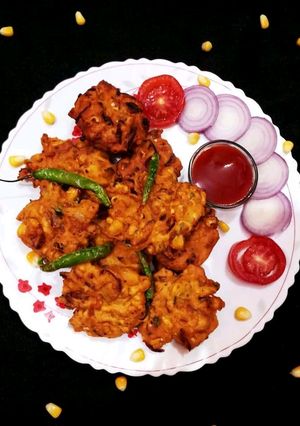 A picture of Corn pakodda.
