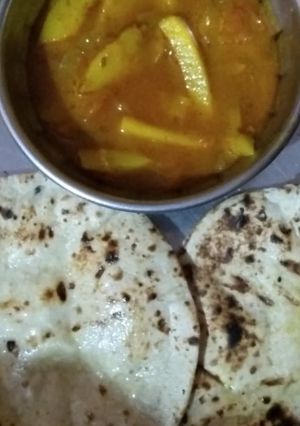 A picture of Arbi ki sabzi.