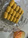 Kue Bom (Ubi Kuning) versi oven